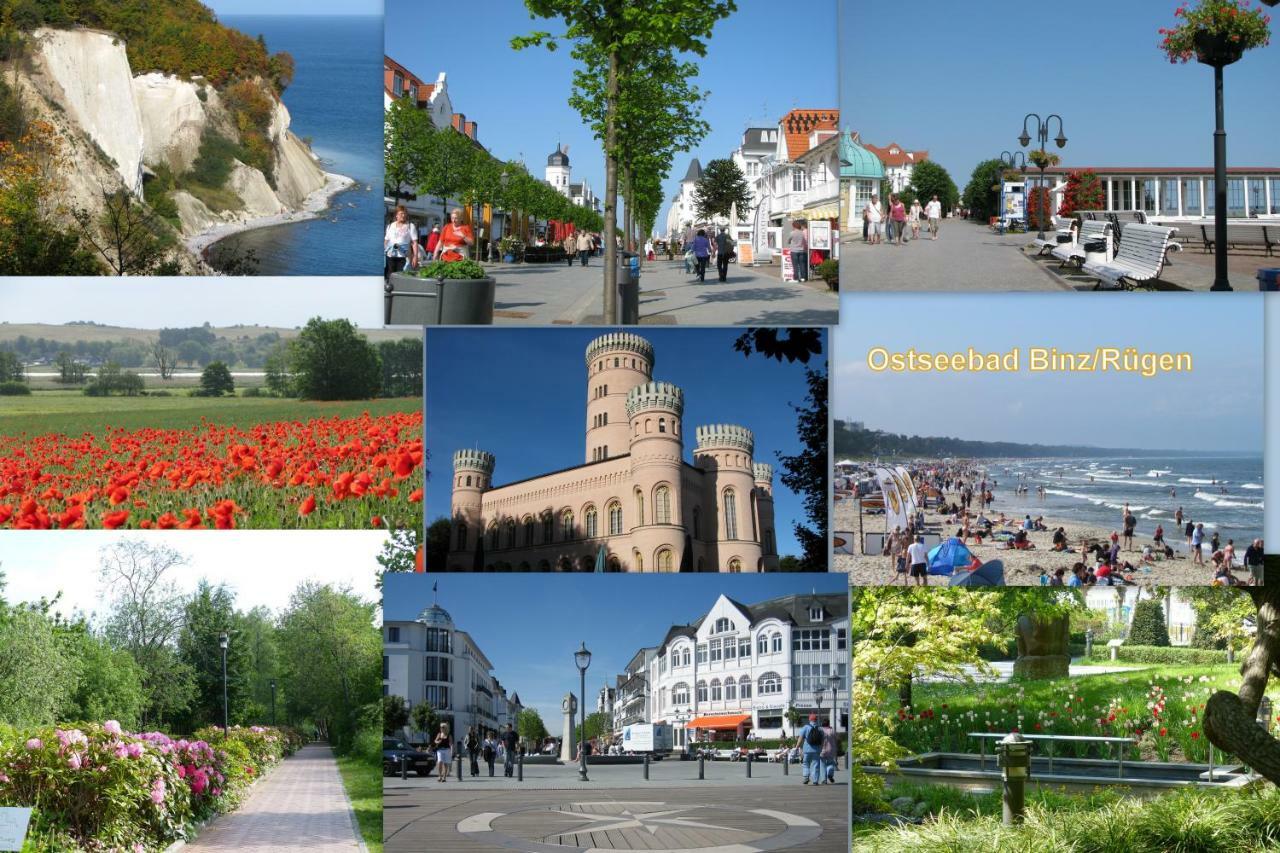 2-Zimmer Ferienwohnung Im Zentrum Von Binz Buitenkant foto